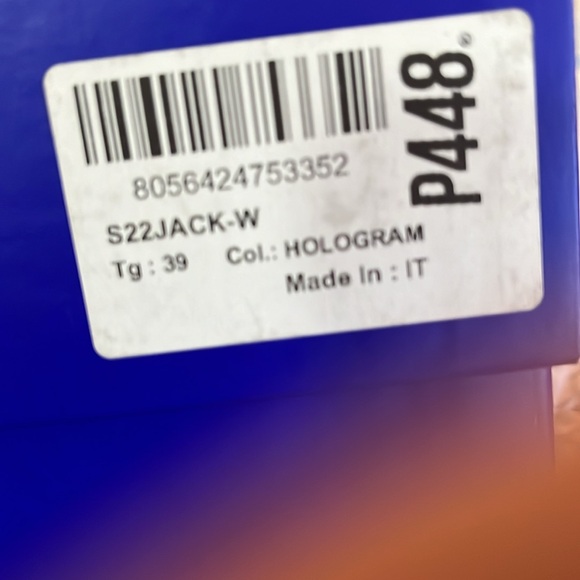 NIB-P448 HOLOGRAM TENNIS SHOES - Picture 10 of 10